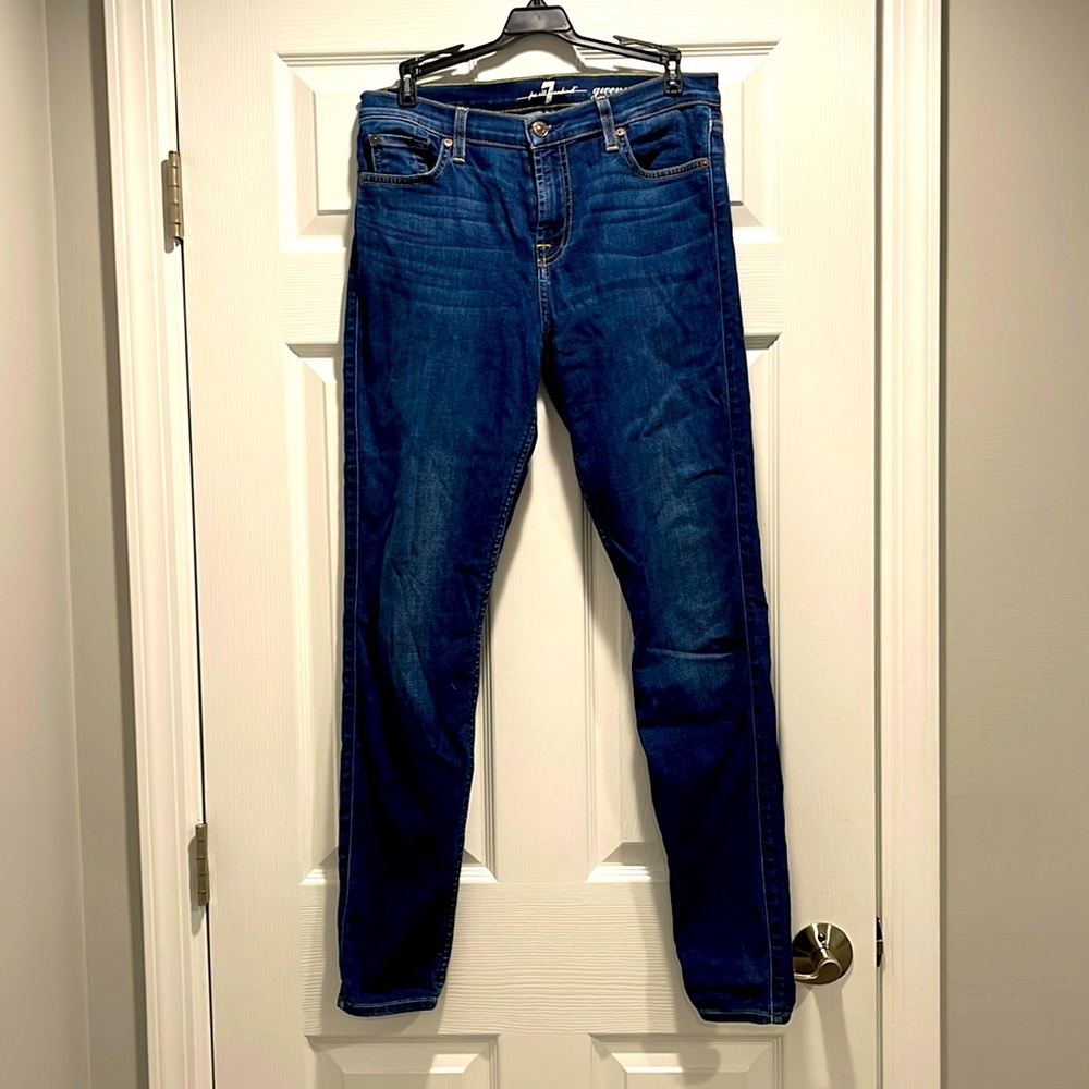 7 for all Mankind Gwenevere Skinny Jeans Size 30